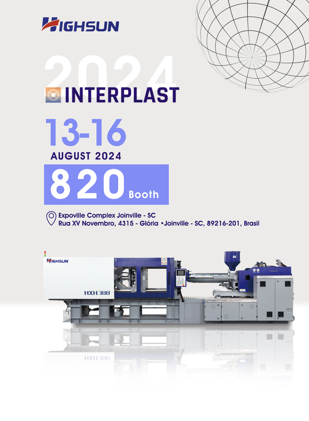  Interplast Plastic Fair in Brazil 8/13-16